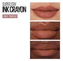 pigu lt lupu dazai - Maybelline Super Stay Ink Crayon Lipstick matiniai lūpų dažai 1,13 g. - 10 Trust Your Gut - 3 nuotrauka