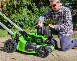 akumuliatorine zoliapjove 46cm -  Greenworks GD60LM46SP - 3 nuotrauka