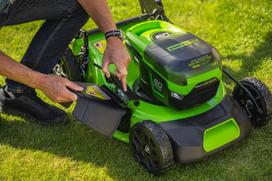 akumuliatorine zoliapjove 46cm -  Greenworks GD60LM46SP - 9 nuotrauka