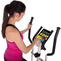 elipsinis treniruoklis christopeit - Christopeit Crosstrainer CT3 White/Black (Baltas/Juodas) - 7 nuotrauka