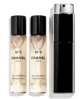 kvepalai 5 ml - Chanel No.5 Eau Premiere 3 x 20 ml EDP Travel Spray - 2 nuotrauka
