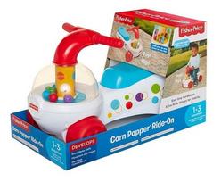fisher price paspirtukas - Automobilis Fisher Price Corn Popper Ride On - 9 nuotrauka