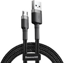 Baseus Cafule USB To Micro USB Cable 0.5m Grey/Black