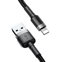 micro usb to - Baseus Cafule USB To Micro USB Cable 0.5m Grey/Black - 10 nuotrauka