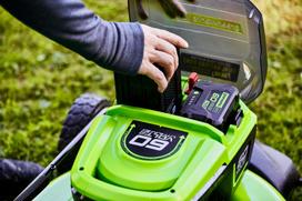 60v ikrovikl - Greenworks G60B4, 60 V, 4000 mAh - 3 nuotrauka