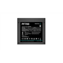 psu 700w 80 plus - Deepcool PF700 700W - 6 nuotrauka