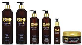 moringa aliejus - Farouk Systems CHI Argan Oil Plus Moringa Oil Shampoo 355ml - 3 nuotrauka