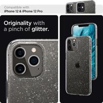 spigen iphone 12 - Spigen Liquid Crystal Back Case For Apple iPhone 12/12 Pro Glitter Crystal - 8 nuotrauka