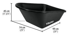 senukai karutis - Truper 11777, 120 l - 2 nuotrauka