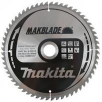 255 - Makita B-09014 T.C.T. pjūklas 255X2.3X30mm 5° T60 MAKBLADE - 2 nuotrauka