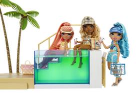 rainbow high leles - Lėlių namelio baldas MGA Rainbow High Colour Change Pool & Beach Club 578475 - 4 nuotrauka
