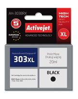 kasetes hp 303 - ACTIVEJET AH-303BRX - 1 nuotrauka