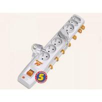 rites laidam - HSK Data Surge Protector 7 Outlet Grey 1.5m - 5 nuotrauka