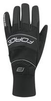 aprangos dviratininkam - Force Windster Spring Full Gloves Black M - 2 nuotrauka