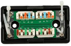 utp cat5e - EXTRALINK CAT5E UTP Connection Box - 2 nuotrauka