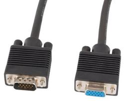 vga cable - Lanberg Cable VGA to VGA Black 1.8m - 1 nuotrauka