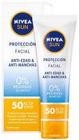 nivea sun spf50 - Nivea Sun Facial Protection Anti-Ageing & Anti-Blemish SPF50 50ml - 1 nuotrauka
