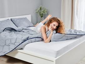 dormeo antklodes - Dormeo AdaptiveGo Duvet And Pillow Set 200x200 Grey - 7 nuotrauka