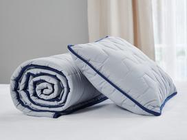 dormeo antklodes - Dormeo AdaptiveGo Duvet And Pillow Set 200x200 Grey - 10 nuotrauka