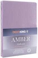 paklode su guma 120x200 - DecoKing Amber Bedsheet 100-120x200 Lavander Purple - 1 nuotrauka