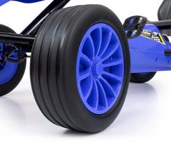 keturratis paspiriamas - Kartingas su pedalais "Rocket", Navy - 5 nuotrauka