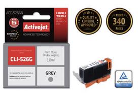 rasalines kasetes spausdintuvams - Rašalinio spausdintuvo kasetė ActiveJet ACC-526GN Cartridge 10ml Grey - 2 nuotrauka