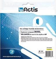 rasalai spausdintuvo - Rašalinio spausdintuvo kasetė Actis Cartridge KH-364YR For HP 12ml Yellow - 2 nuotrauka