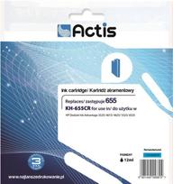 hp spausdintuvas rasalinis - Rašalinio spausdintuvo kasetė Actis Cartridge KH-655CR For HP 12ml Cyan - 2 nuotrauka
