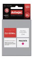 Rašalinio spausdintuvo kasetė ActiveJet ACC-551MN Cartridge 15ml Magenta