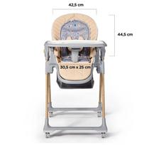 gultukas kinderkraft - KINDERKRAFT maitinimo kėdutė/gultukas LASTREE, pilkas - 6 nuotrauka