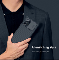 samsung galaxy a53 deklas - Nillkin "CamShield Pro Cover Galaxy A53 5G" Black - 5 nuotrauka