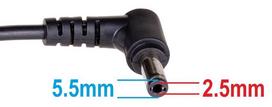 19v 5 5x2 5 - Akyga Power Adapter 19V/4.74A 90W 5.5x2.5 - 4 nuotrauka