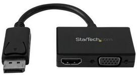 StarTech DisplayPort To HDMI/VGA Video Converter Black