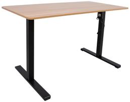 Stalas reguliuojamo aukščio Home4you Ergo Optimal K187021, juodas/ąžuolo