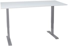 Stalas reguliuojamo aukščio Home4you Ergo-2 10660, baltas/pilkas