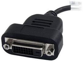 displayport to dvi - StarTech DisplayPort To DVI Adapter 20cm Black - 4 nuotrauka