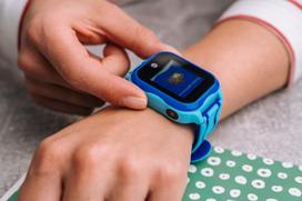 smart laikrodis - Forever KW-300 Blue (Mėlynas) - 2 nuotrauka