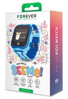 smart laikrodis - Forever KW-300 Blue (Mėlynas) - 4 nuotrauka