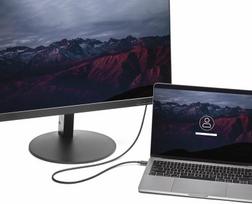 usb type c to displayport - Adapteris StarTech USB-C to DisplayPort 1.2 CDP2DPMM1MB, juoda, 1 m - 5 nuotrauka
