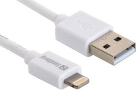 Sandberg Cable USB to Apple Lightning White 1m