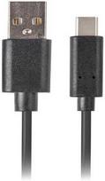 laidas usb a usb c 1m - Lanberg USB To USB Type-C Black 1m - 2 nuotrauka