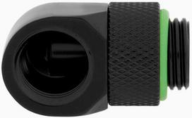 skysciu pakuotes - Corsair Hydro X Series 90° Rotary Adapter Twin Pack Black - 3 nuotrauka