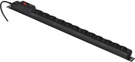 ilgintuvas 1,5m - ActiveJet Surge Protector 12 Outlet Black 1.5m - 3 nuotrauka