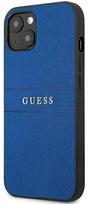 iphone 13 mini - Guess Saffiano Strap Apple iPhone 13 Mini, apple iphone 13 mini, mėlyna - 1 nuotrauka
