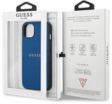 iphone 13 mini - Guess Saffiano Strap Apple iPhone 13 Mini, apple iphone 13 mini, mėlyna - 3 nuotrauka