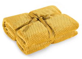 antklode 150x200 - DecoKing Henry Blanket Mustard 150x200 - 2 nuotrauka