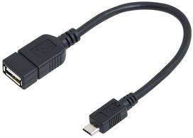 micro usb male female - Logilink Micro USB B Male To USB A Female With OTG 0.2m - 2 nuotrauka