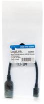 micro usb male female - Logilink Micro USB B Male To USB A Female With OTG 0.2m - 3 nuotrauka