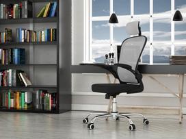 senukai kedes - Biuro kėdė Top E Shop Swivel Dory, juoda/pilka - 4 nuotrauka