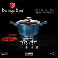 berlingerhaus puodai - Puodų komplektas Berlinger Haus Metallic Line Aquamarine Edition BH-6152, 200 - 280 mm, 2.1 - 6.5 l, 10 vnt. - 4 nuotrauka